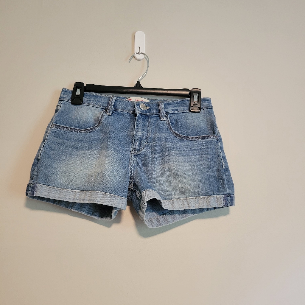 Levi's Shorty Shorts Girls Size 16 Denim